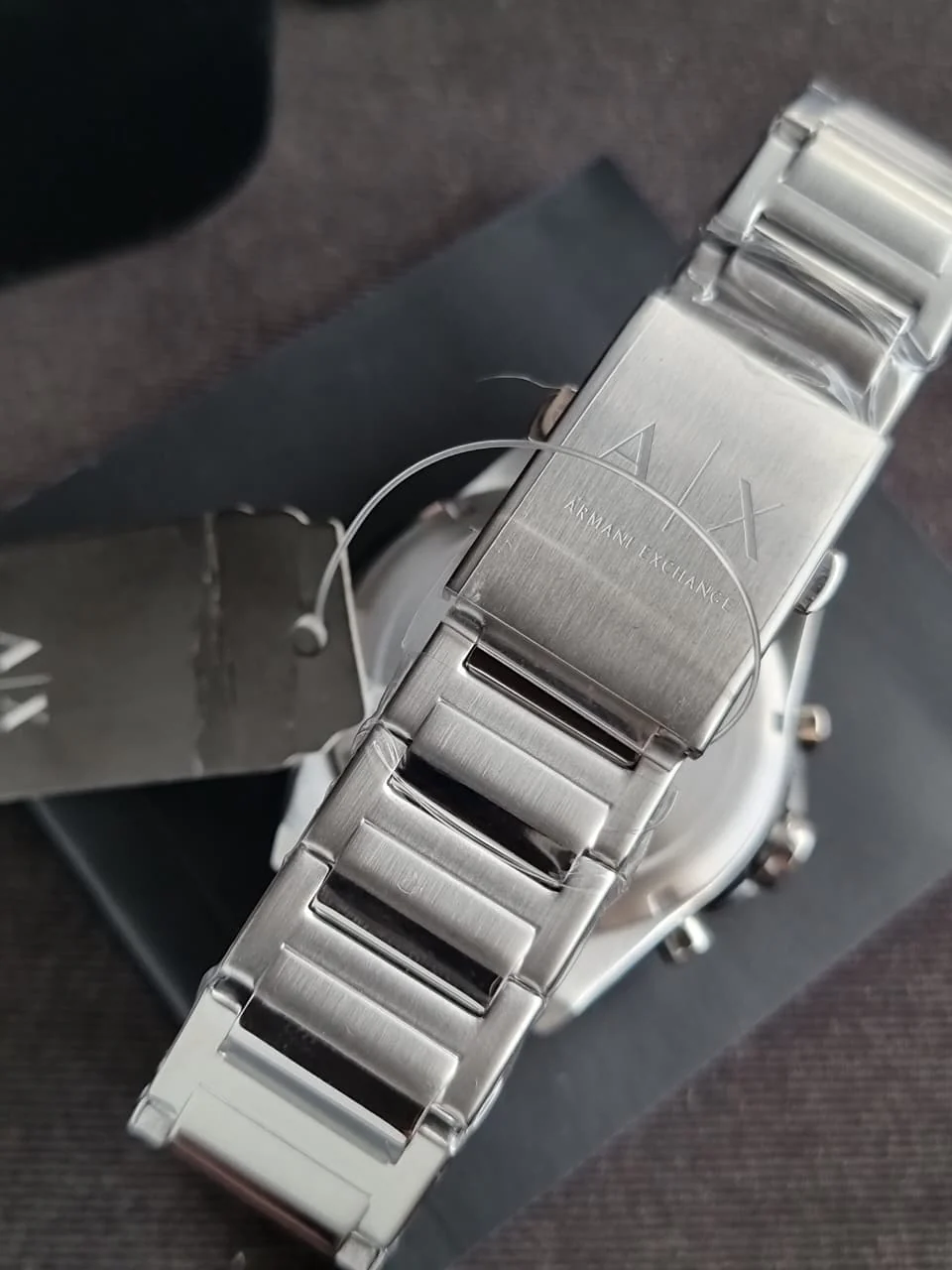 A|X Armani Exchange Chronograph Watch for Men with Stainless Steel - Image 2