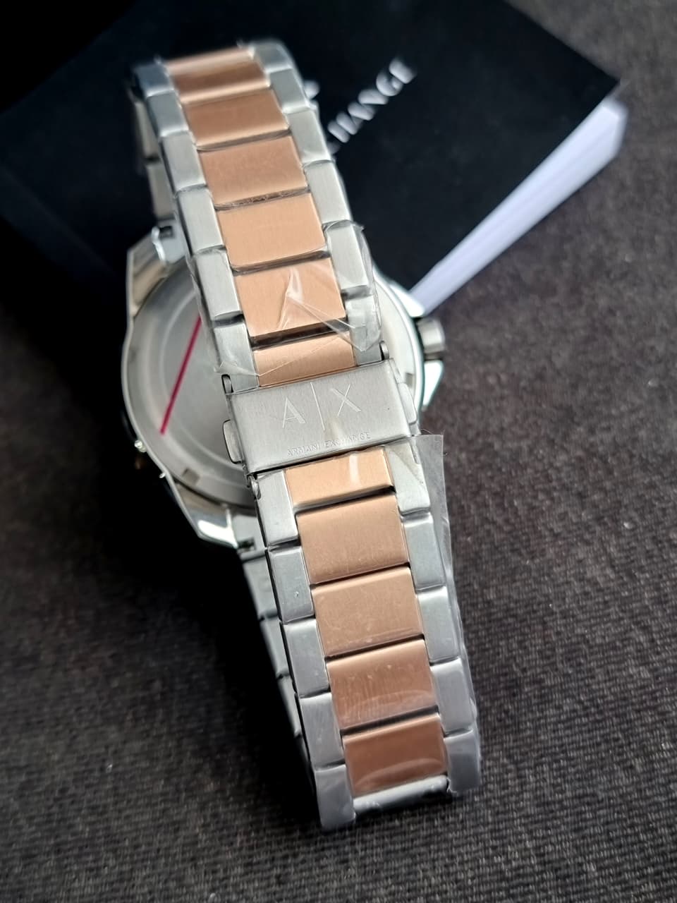 A|X Armani Exchange Dive-Inspired Sports Watch for Men with Stainless Steel - Image 7