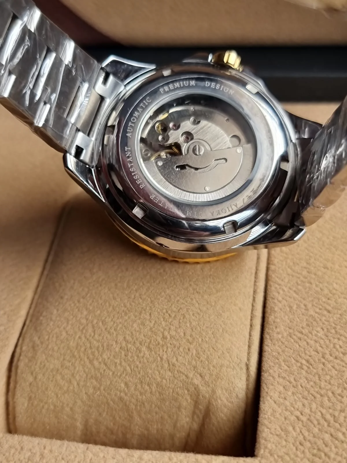 Ajioka Gents Watch Two tone 43mm Dial Size Automatic - Image 4