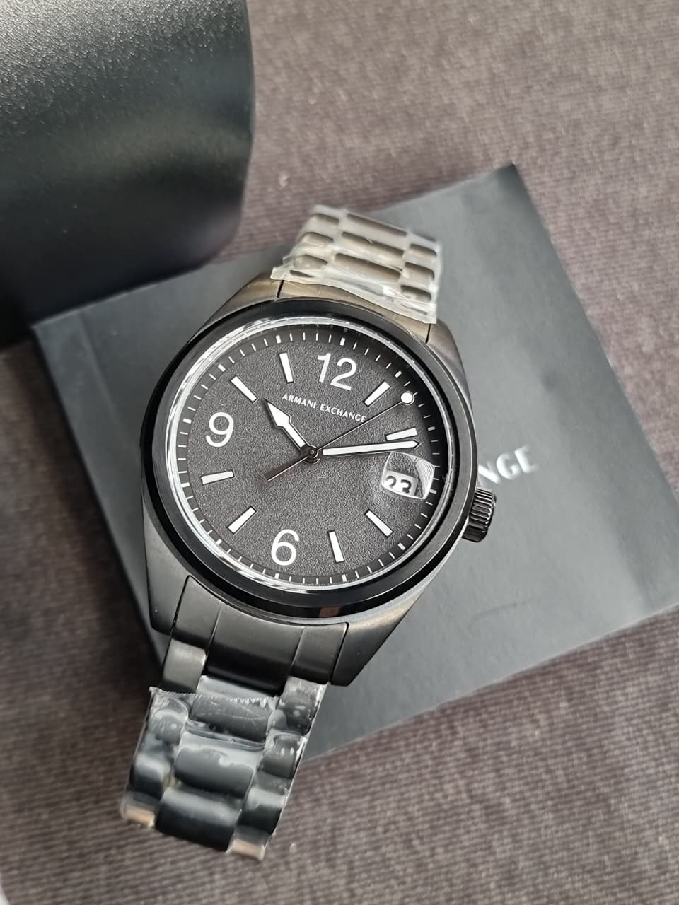 Armani Exchange A|X Men's Watch with Three-Hand Stainless Steel Band, Watch for Men - Image 4