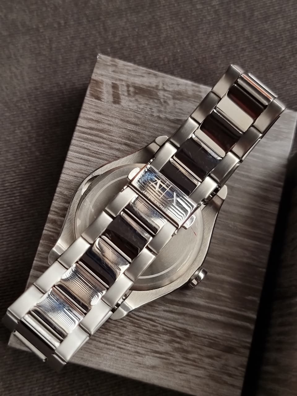 ARMANI EXCHANGE AX2800 Fitz Quartz Black Dial Men's Watch - Image 3
