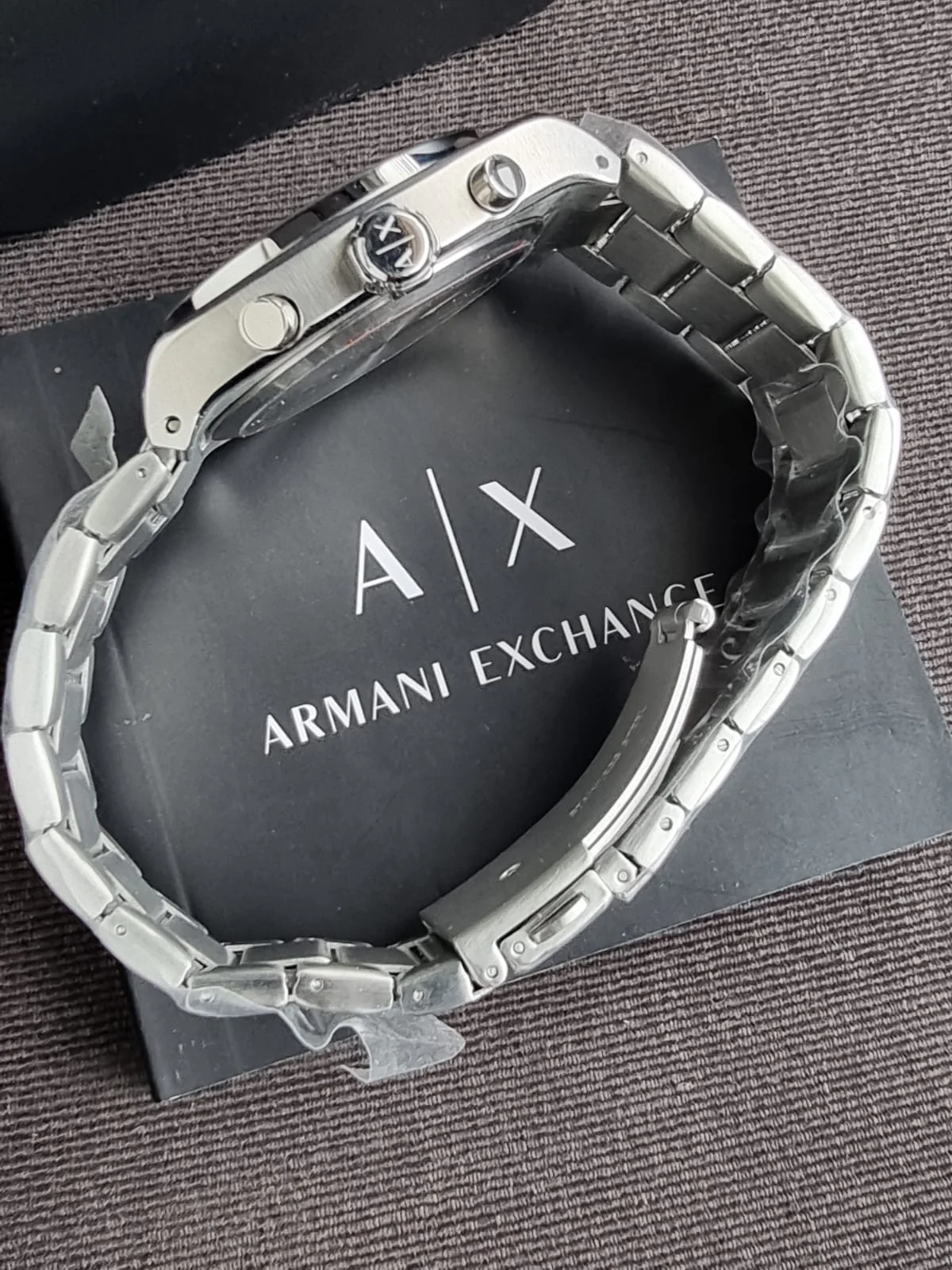 Armani Exchange Oliver Chronograph Quartz Grey Dial Men's Watch AX2820 - Image 5