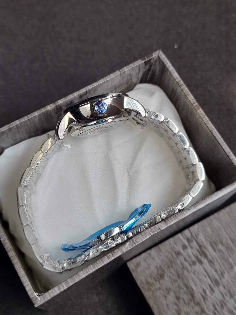 Binger white dial Silver Chain Automatic Ladies Watch - Image 5