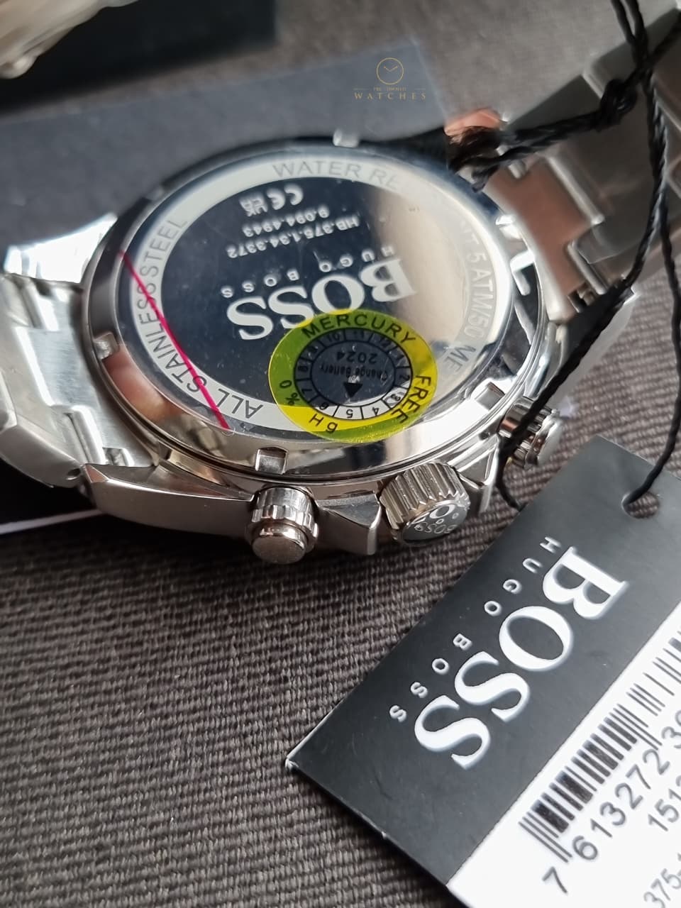 BOSS Men's Analogue Quartz Watch with Stainless Steel Strap 1513767 - Image 7