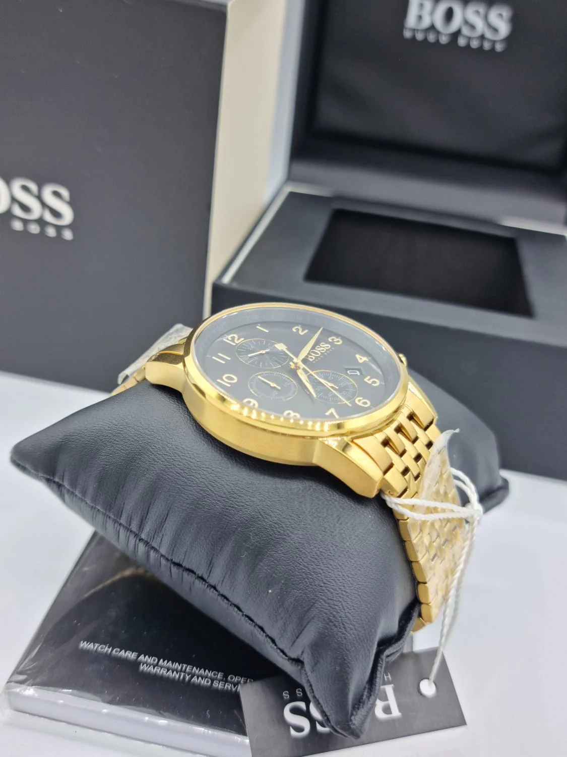 BOSS Men's Chronograph Quartz Watch with Stainless Steel Strap 1513531 - Image 4