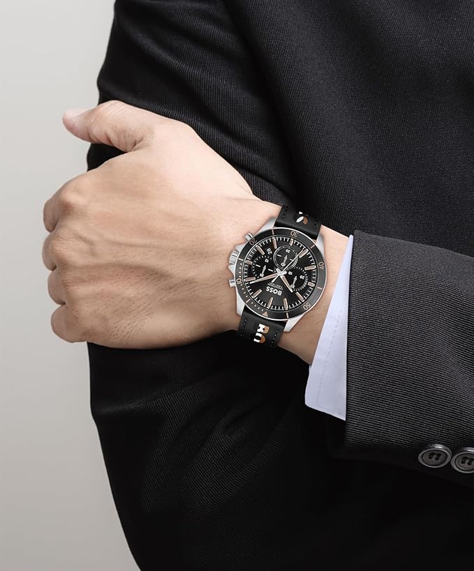 BOSS Troper Chronograph Black Round Dial Men's Watch - 1514121 - Image 4