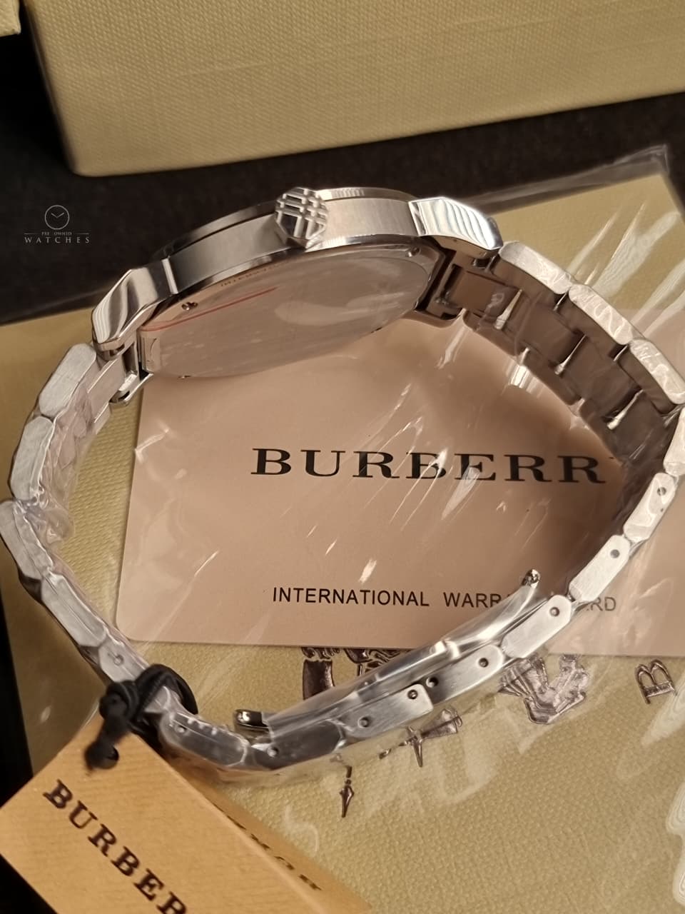 BURBERRY Dark Grey Dial Stainless Steel Men's Watch BU9901 - Image 9