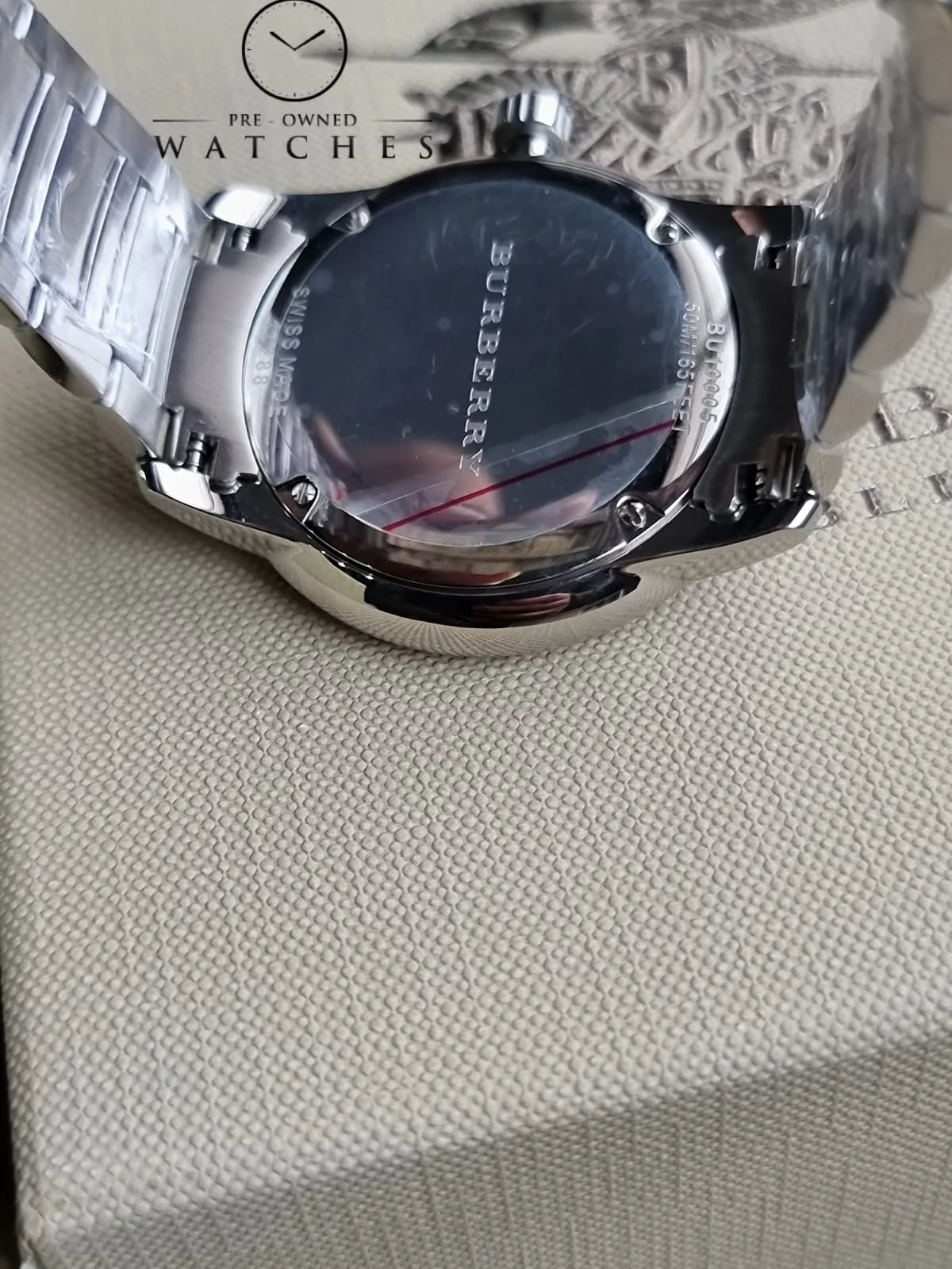 Burberry Men's Swiss Stainless Steel Bracelet Watch 40mm BU10005 - Image 9