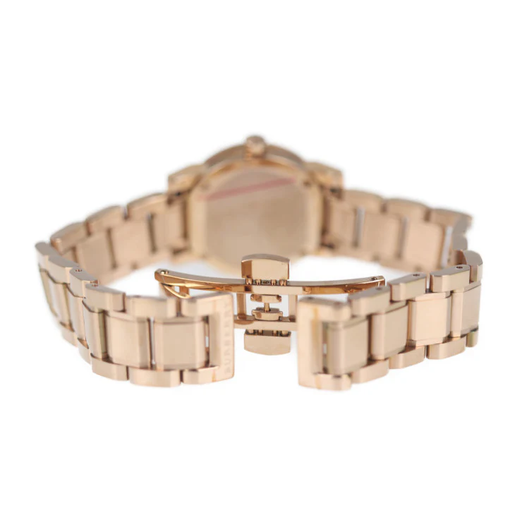 BURBERRY The City Petite Beige Dial Rose Gold-tone Ladies Watch BU9228 - Image 3