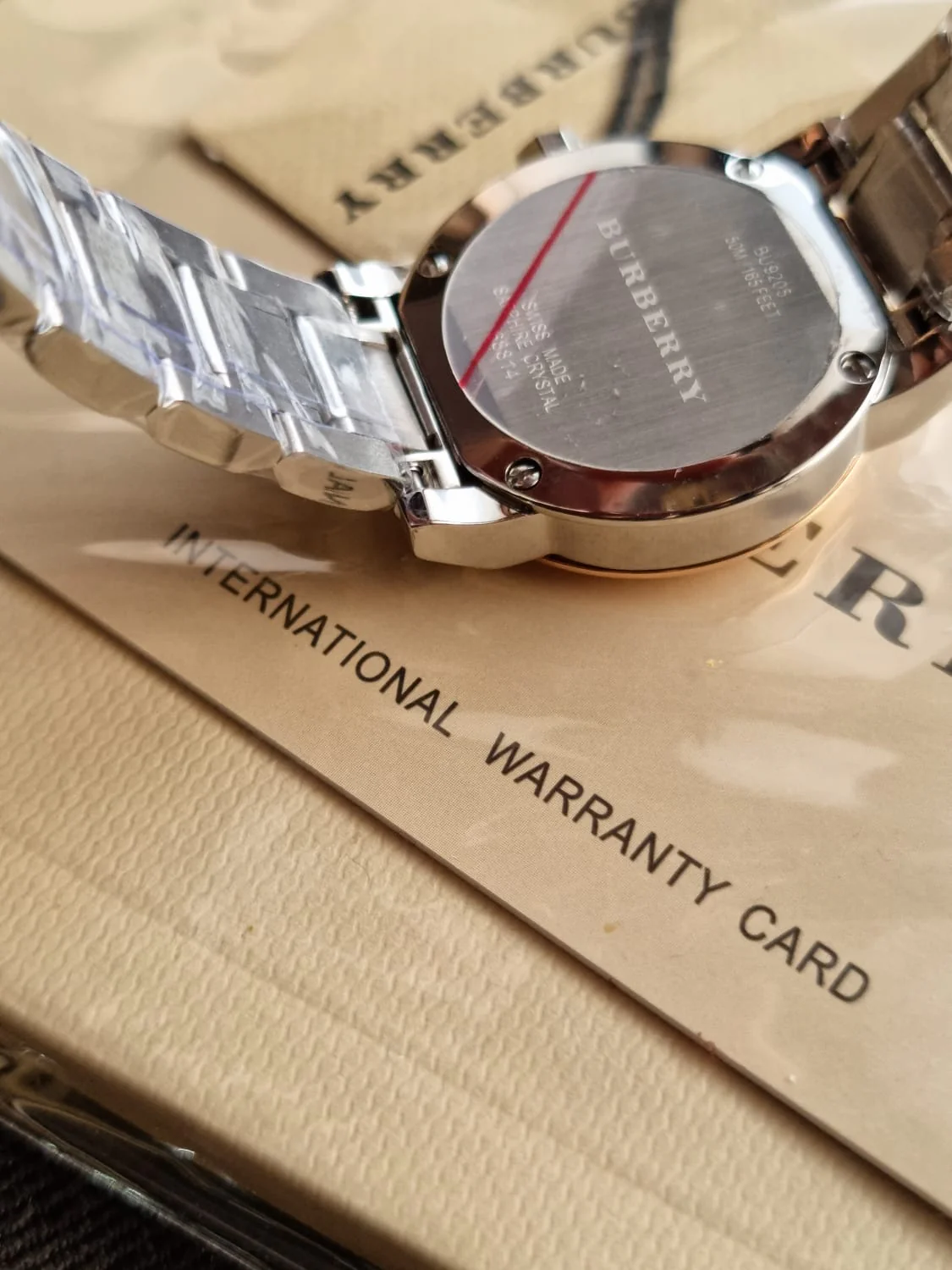 Burberry White Dial Rose Gold Ion-Plated Bezel Ladies Watch BU9205 - Image 8