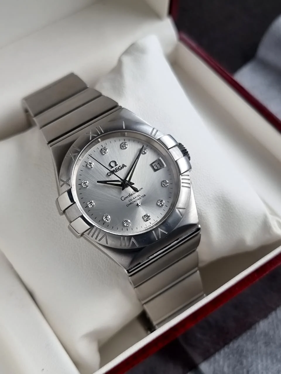 Constellation Automatic Silver Dial Men's Watch  Item No. 123.10.38.21.02.001 - Image 5