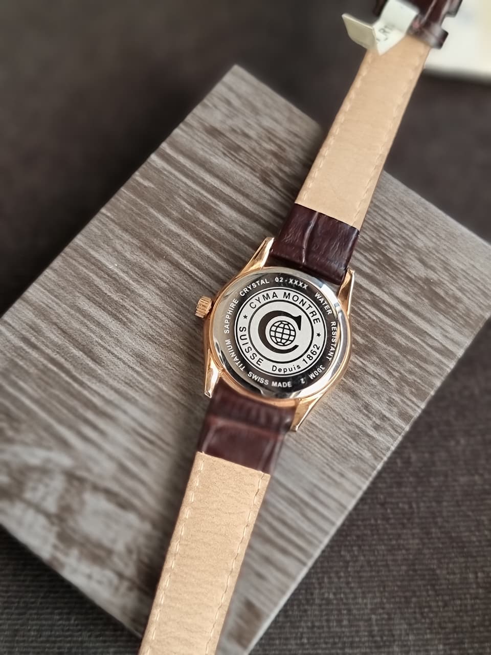 Cyma Swiss Made Gents Watch 27mm Dial Quartz Watch - Image 7