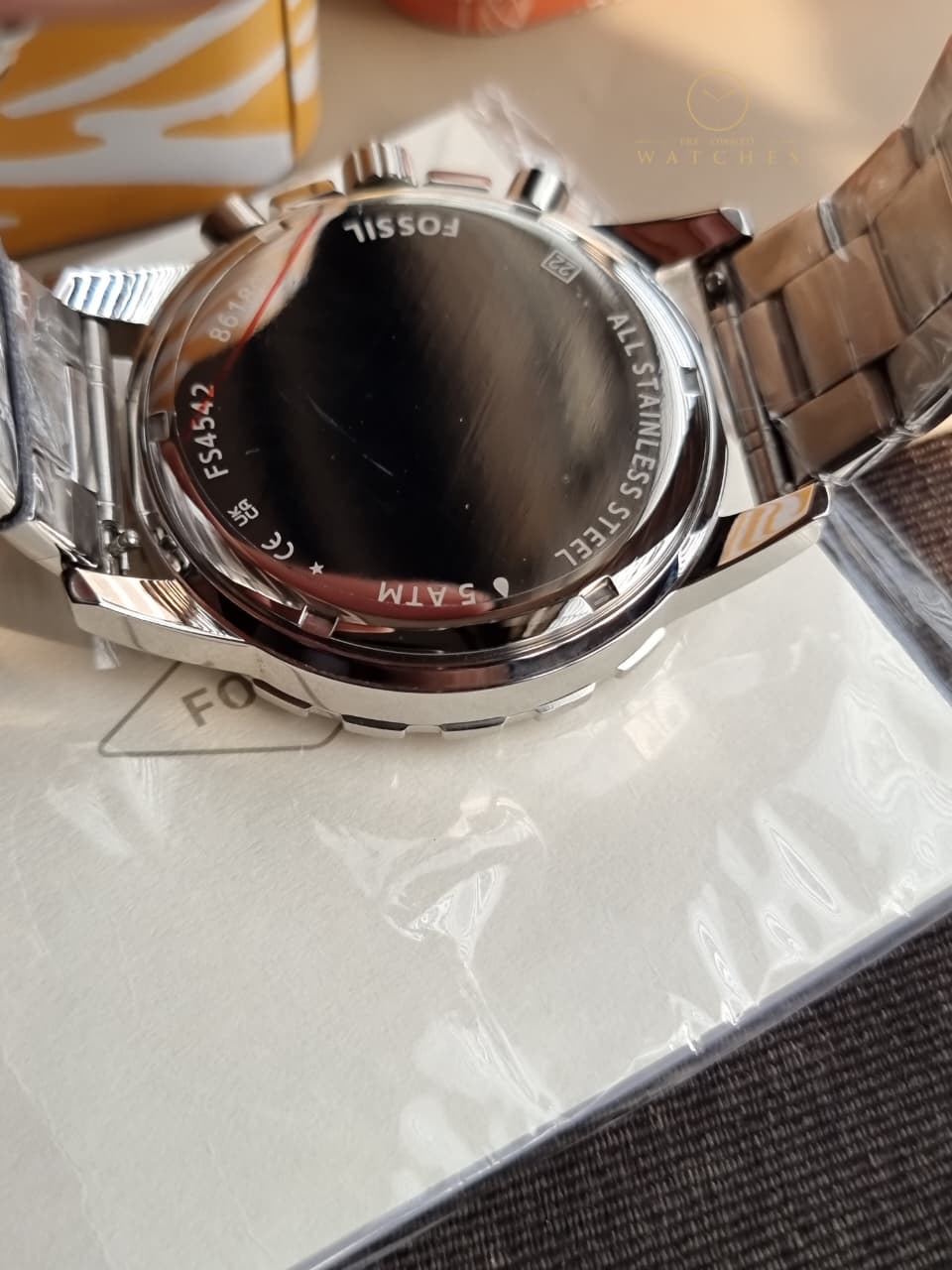 Dean Chronograph Stainless Steel Fossil Watch (Model: FS4542) - Image 7