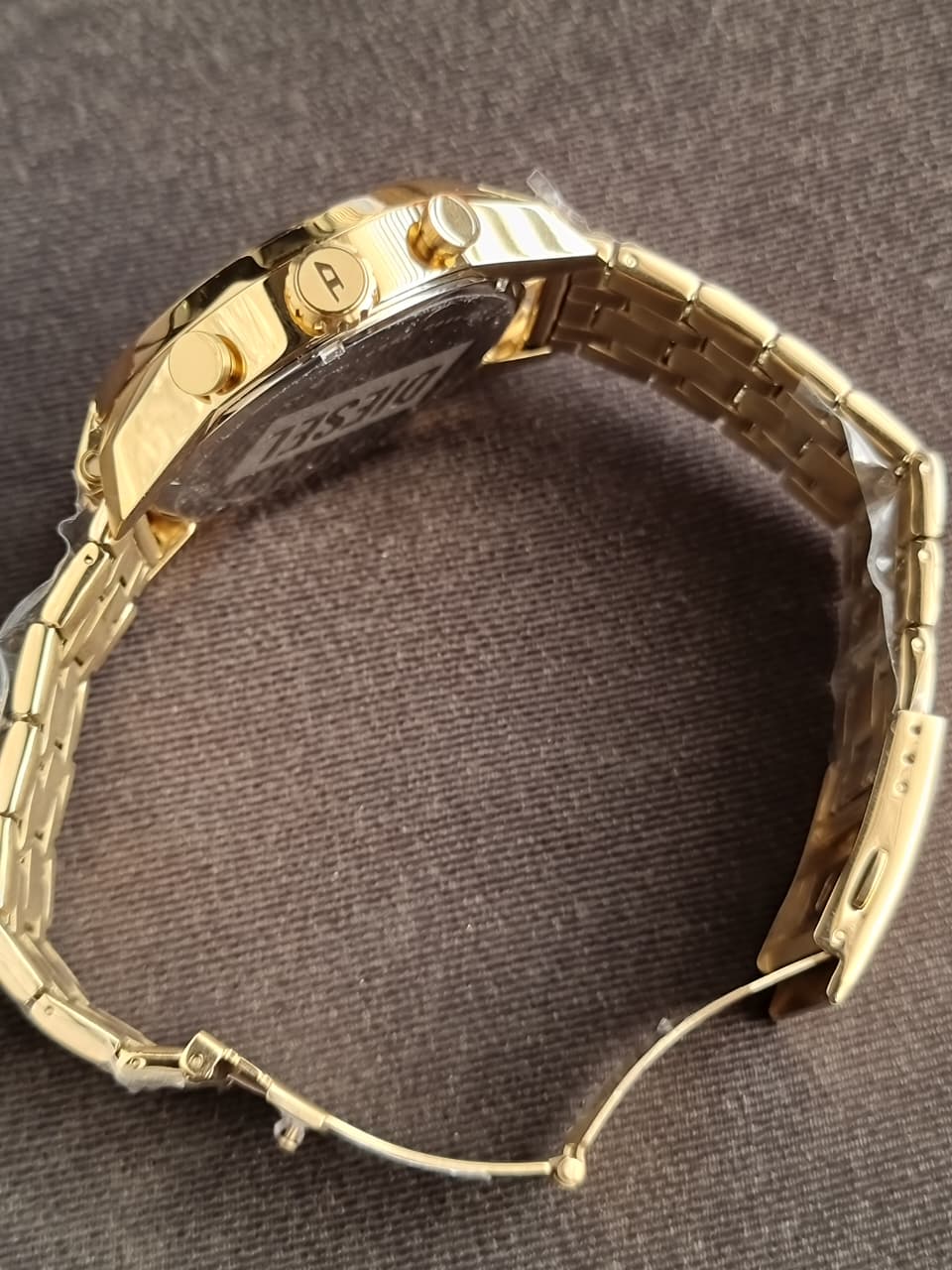 Diesel Split Chronograph Gold-Tone Stainless Steel Watch D4590 - Image 5
