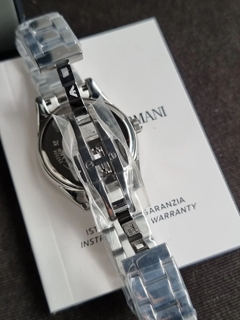 Emporio Armani Analog Red Dial Women's Watch-AR11544 - Image 6