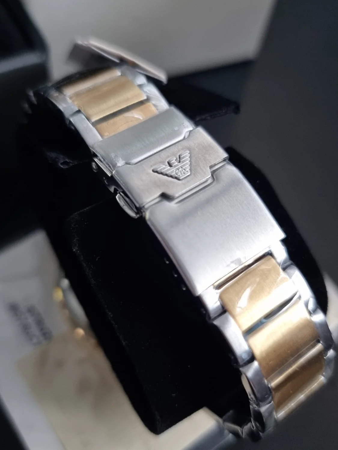Emporio Armani Diver Blue/Gold toned steel 43 mm AR11362 - Image 6