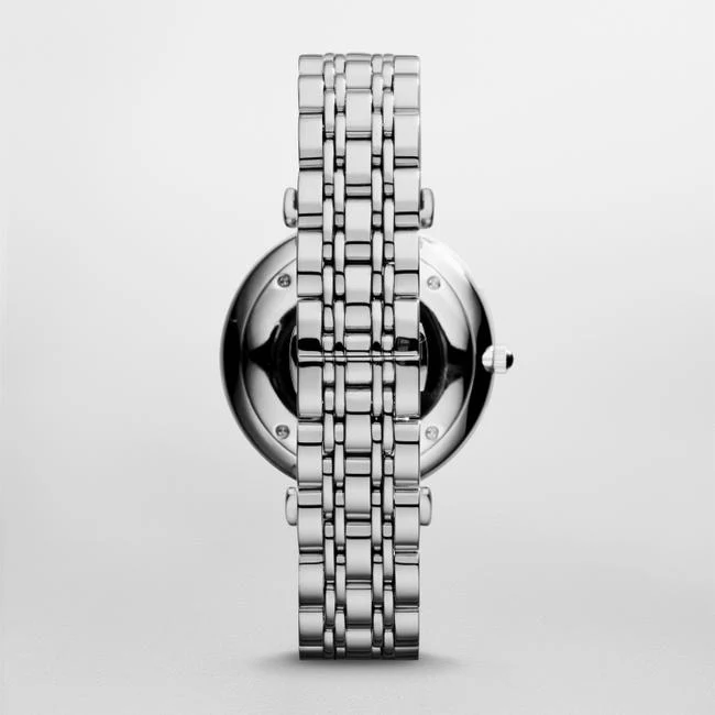 Emporio Armani Men’s Analog Stainless Steel Silver Dial 40mm Watch AR1819 - Image 3