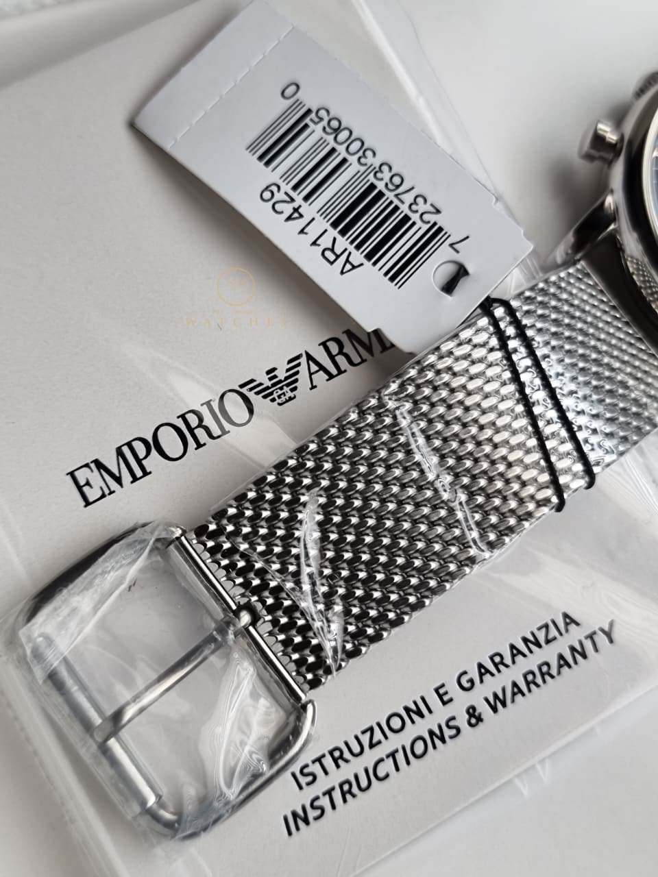 Emporio Armani Men’s Chronograph Quartz Stainless Steel Black Dial 46mm Watch AR11429 - Image 6