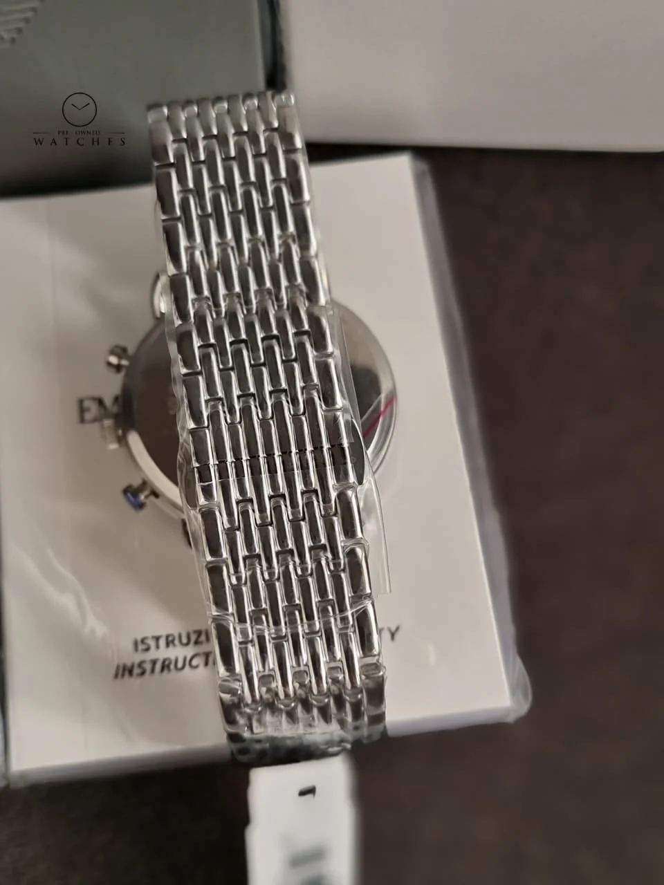 Emporio Armani Men’s Chronograph Stainless Steel 43mm Watch AR11238 - Image 6