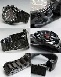Emporio Armani Men’s Chronograph Stainless Steel Black Dial 44mm Watch AR5931 - Image 3
