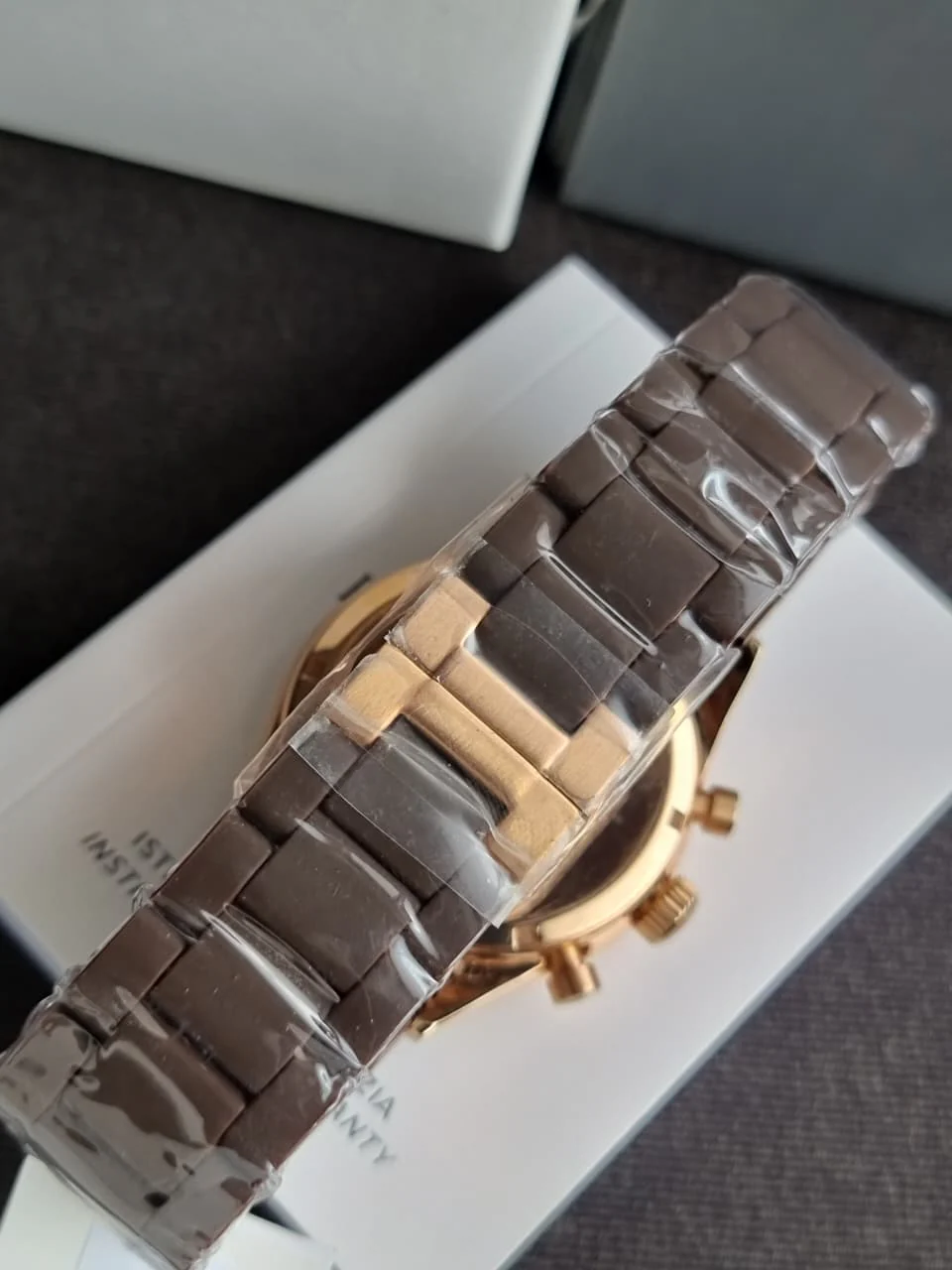 Emporio Armani Men’s Quartz Stainless Steel Brown Dial 43mm Watch AR5890 - Image 4