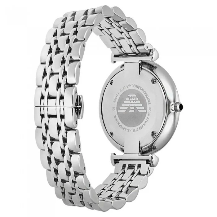 Emporio Armani Men’s Stainless Steel Black Dial 40mm Watch AR1676 - Image 2