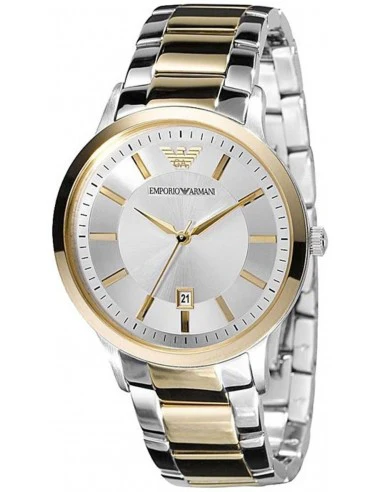 Emporio Armani Men’s Stainless Steel Silver Dial 43mm Watch AR2449