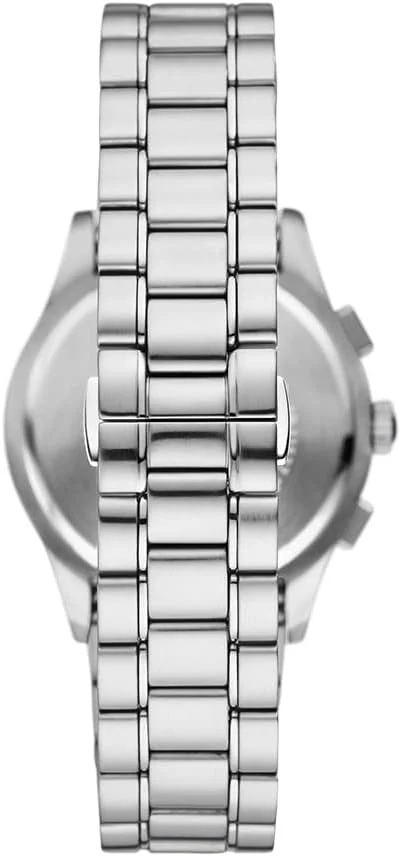 Emporio Armani Men's Stainless Steel Chronograph Dress Watch with Steel or Leather Band - Image 4
