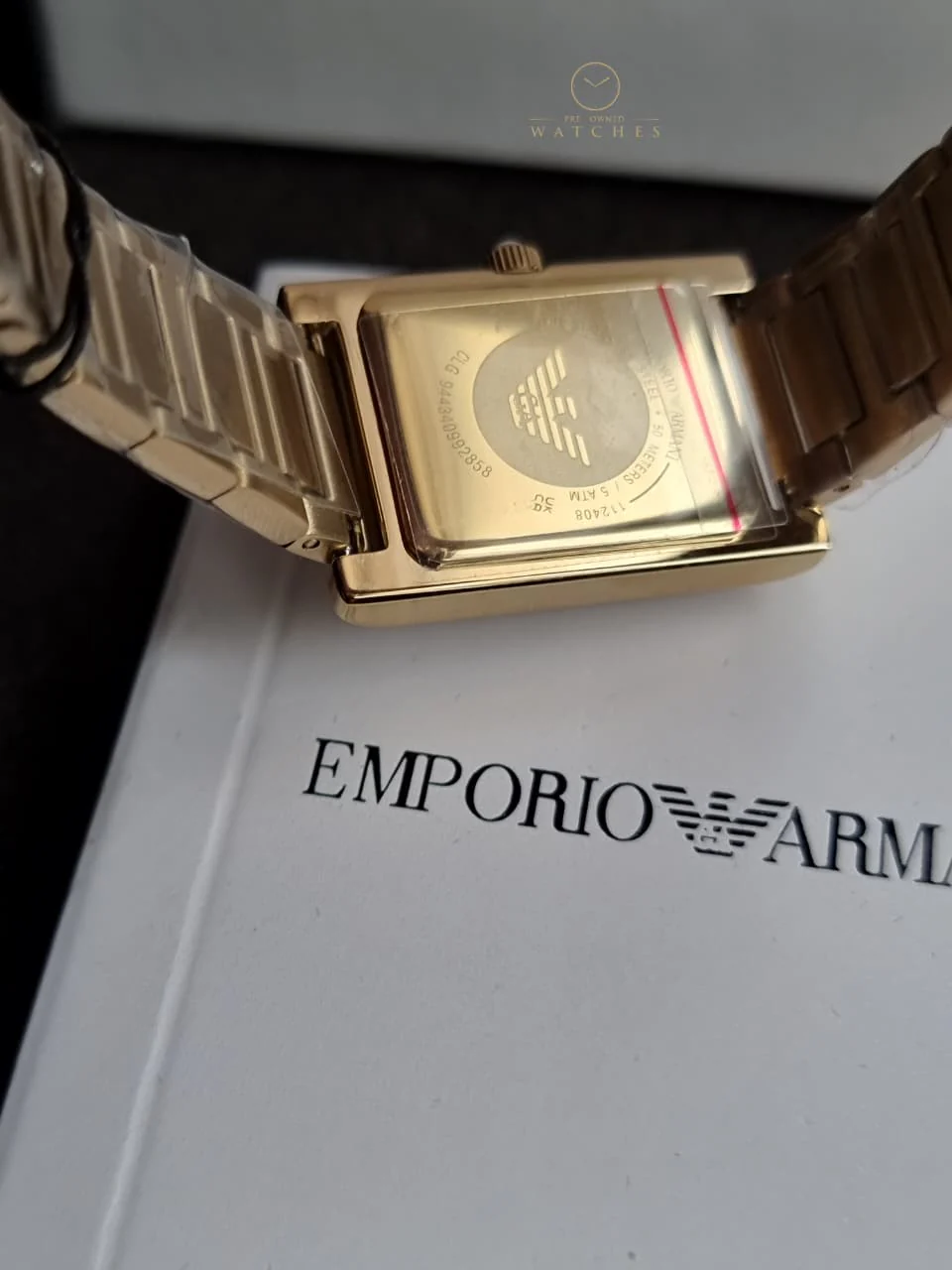 Emporio Armani NA Gold Quartz Stainless Steel Watch AR11659 - Image 5