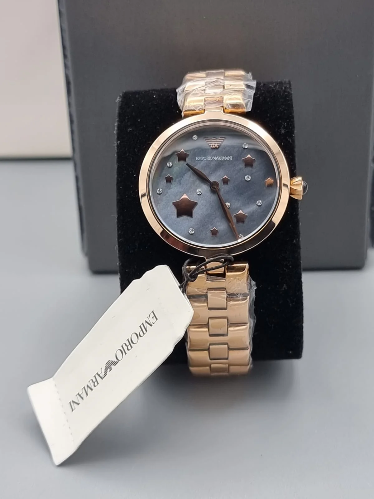 EMPORIO ARMANI Quartz Black Dial Ladies Watch AR11197 - Image 2