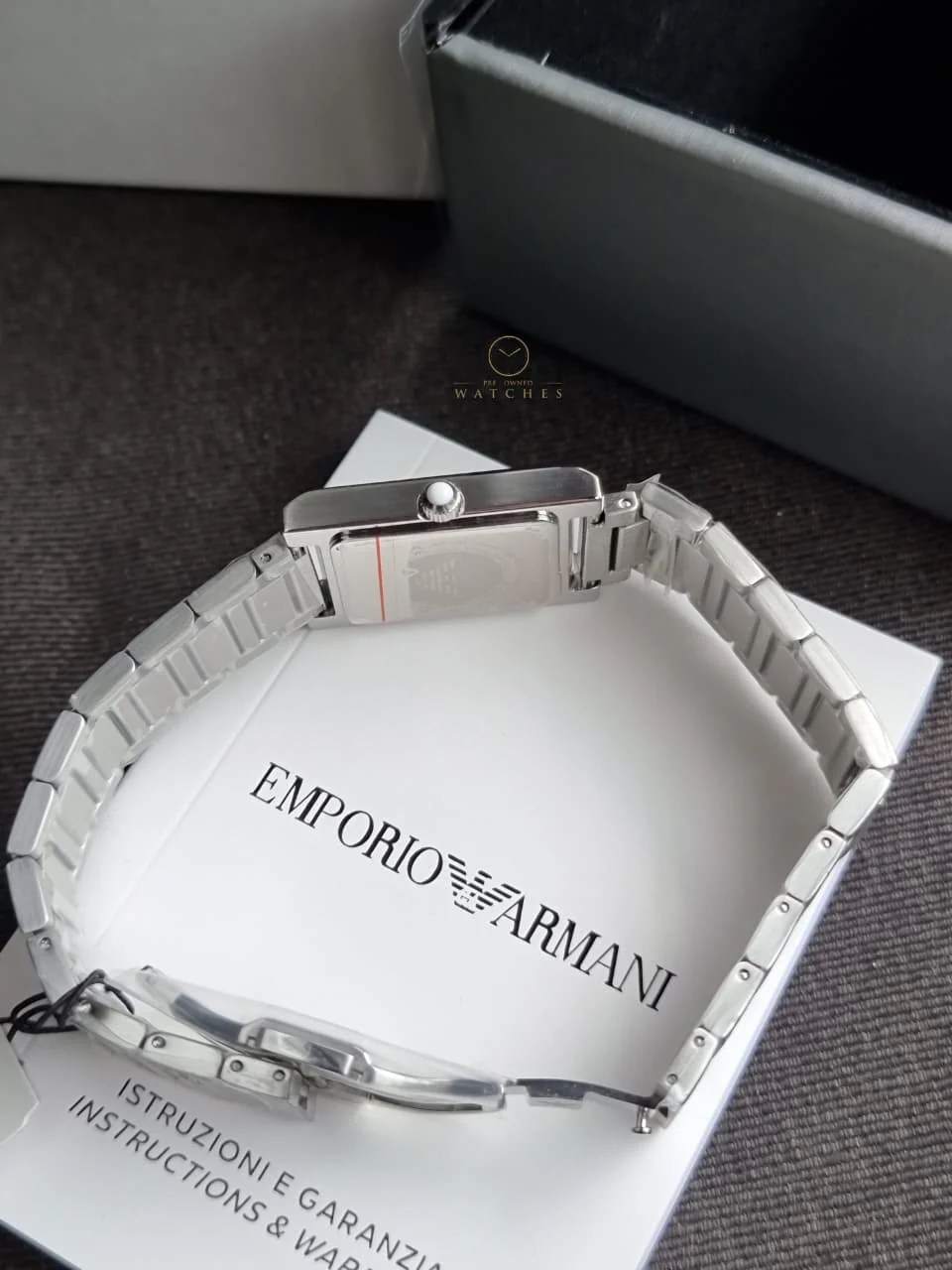 Emporio Armani Stainless Steel Analog Multicolor Dial Women's Watch-Ar11625 - Image 2