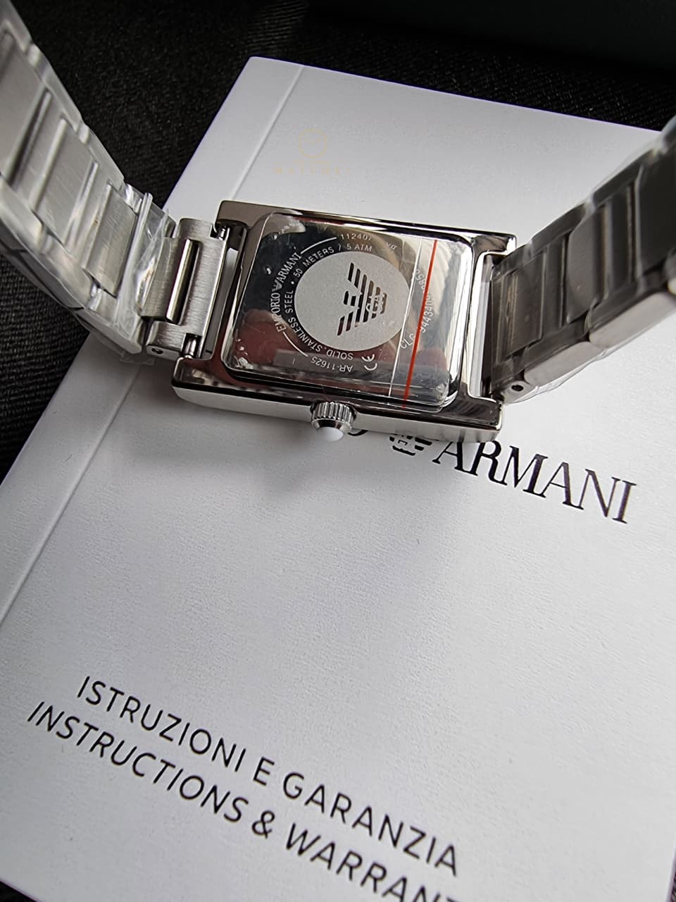 Emporio Armani Stainless Steel Analog Multicolor Dial Women's Watch-Ar11625 - Image 7
