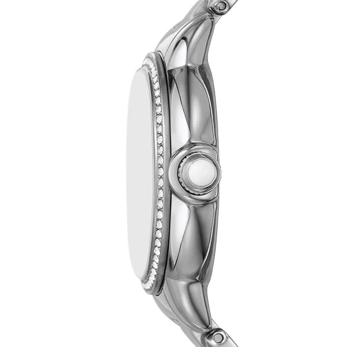 Emporio Armani Stainless Steel Analog Silver Dial Women's Watch-Ar11632, Band Color:Silver - Image 4