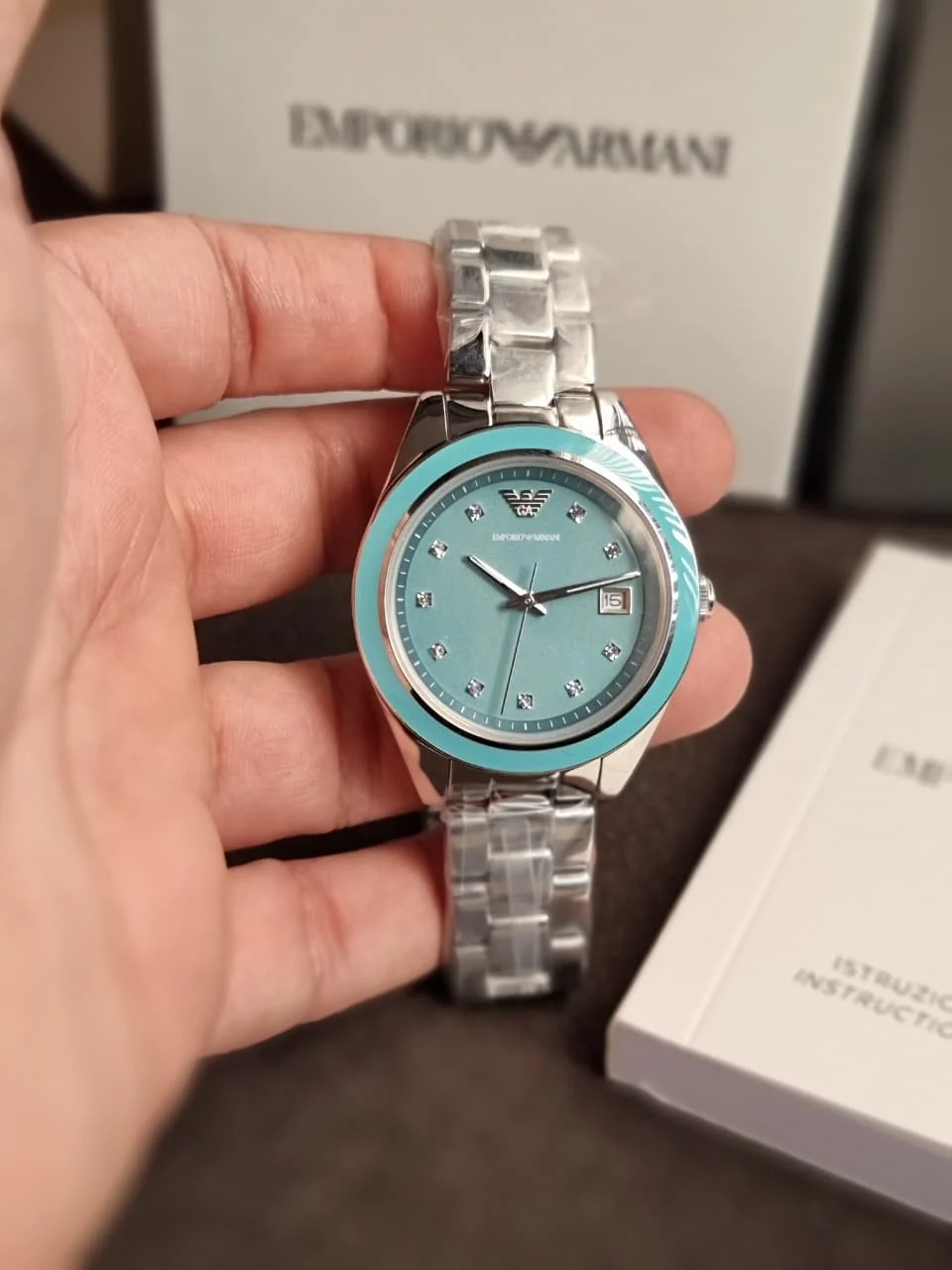 Emporio Armani Watch for Women Quartz Hand Date movement 36mm AR11545