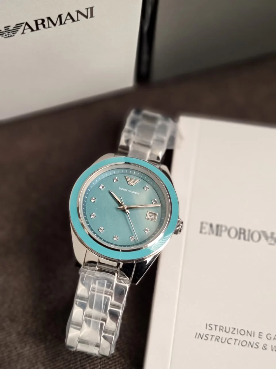 Emporio Armani Watch for Women Quartz Hand Date movement 36mm AR11545 - Image 2