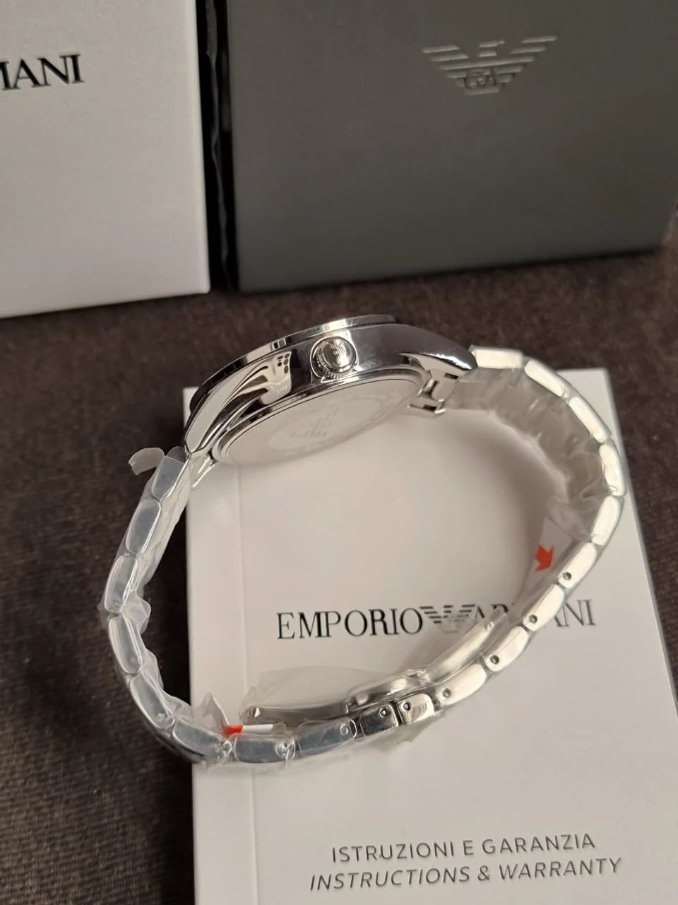Emporio Armani Women Analog Quartz Watch with Stainless Steel Strap AR11546 - Image 4
