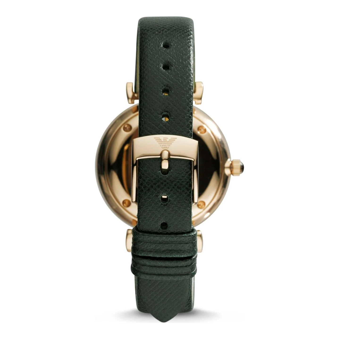 Emporio Armani Women’s Quartz Leather Strap Beige Dial 32mm Watch AR1726 - Image 3