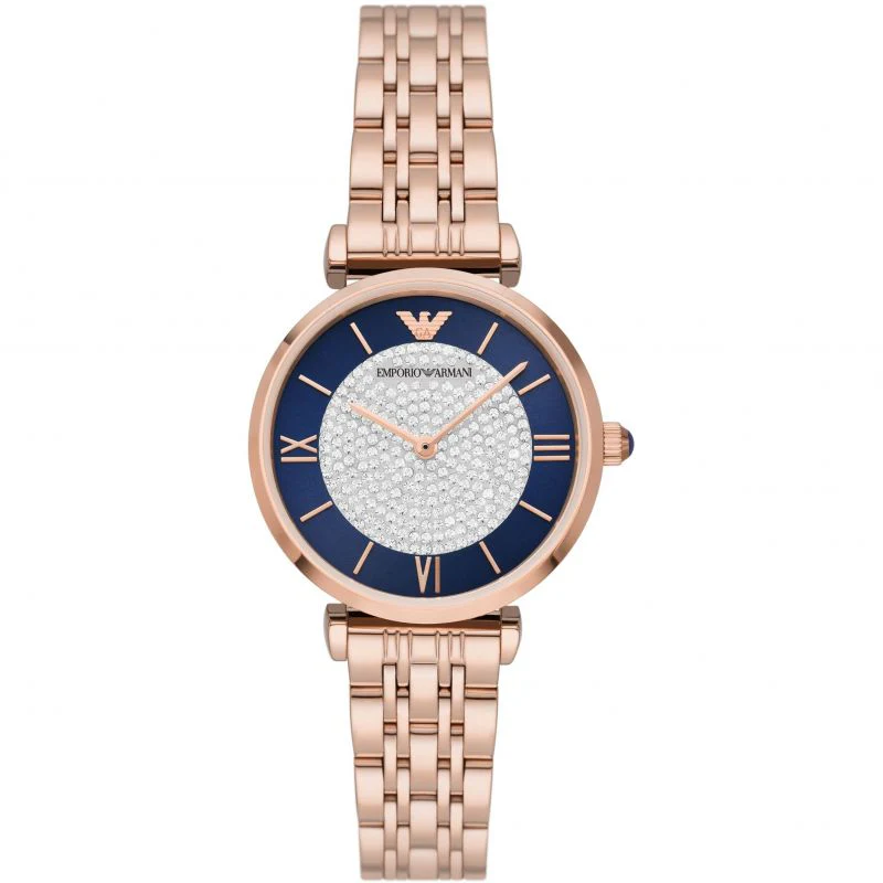Emporio Armani Women’s Quartz Stainless Steel MultiColour Dial 32mm Watch AR11423