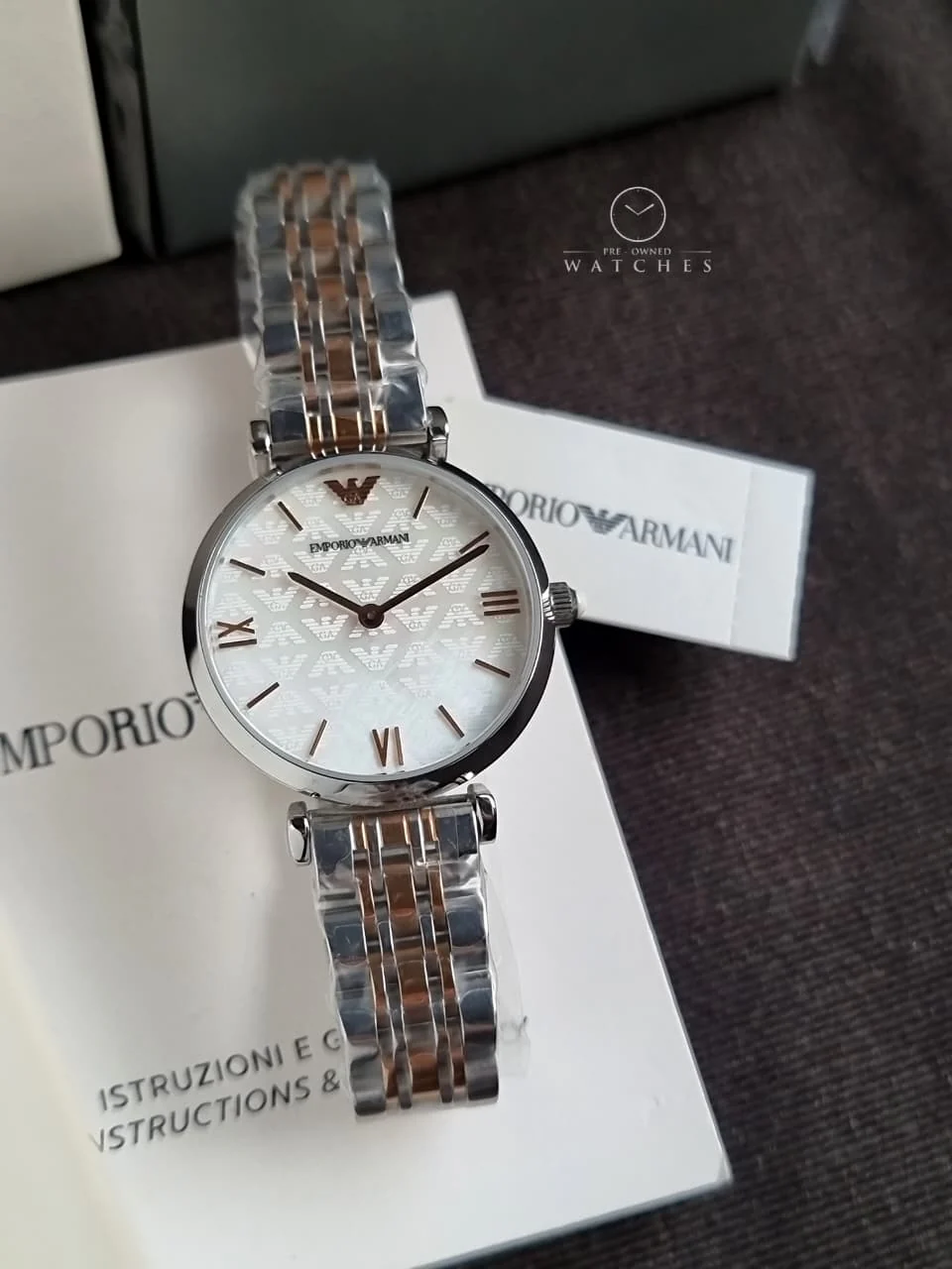 Emporio Armani Women’s Stainless Steel 32mm Watch AR1987 - Image 5