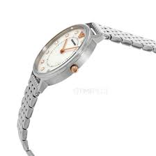 Emporio Armani Women's AR2511 Kappa Analog Display Analog Quartz Silver Watch - Image 2