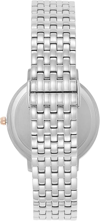 Emporio Armani Women's AR2511 Kappa Analog Display Analog Quartz Silver Watch - Image 4