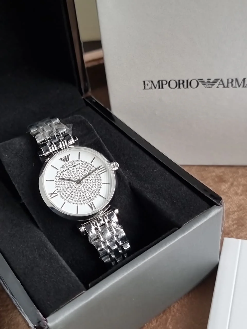 Emporio Armani Women's Stainless Steel Two-Hand Dress Watch AR1925 - Image 3