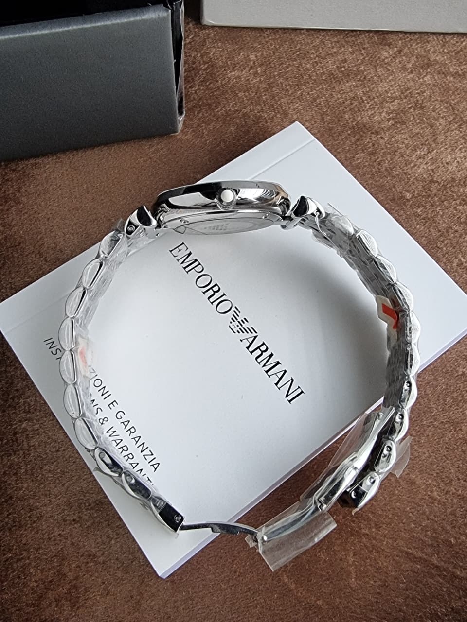 Emporio Armani Women's Stainless Steel Two-Hand Dress Watch AR1925 - Image 5