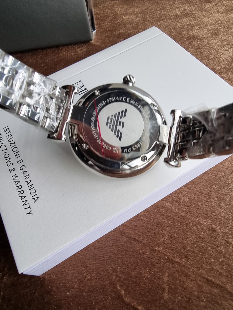 Emporio Armani Women's Stainless Steel Two-Hand Dress Watch AR1925 - Image 6