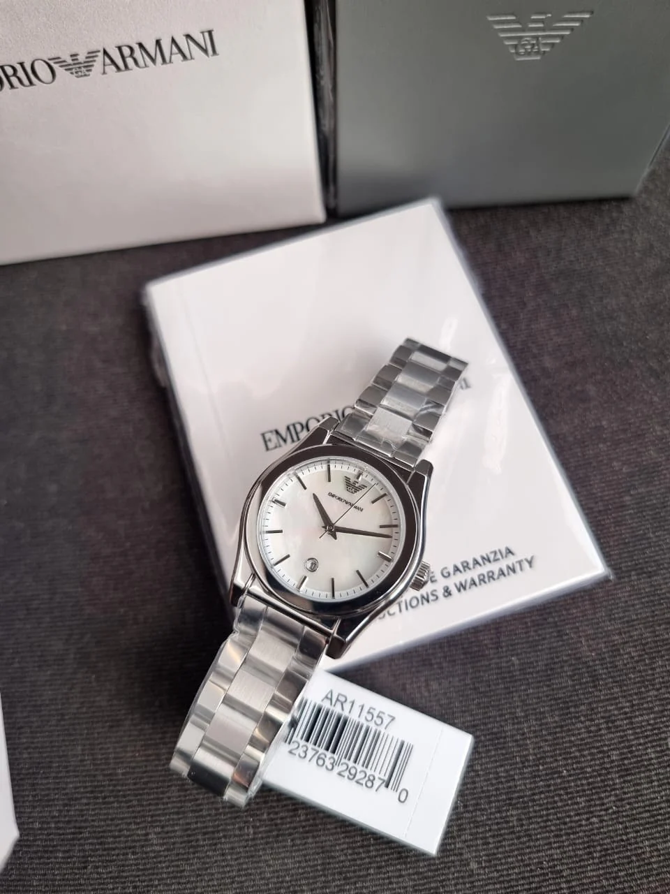 Emporio Armani Women's Watch, Three-Hand Movement, Stainless Steel Watch with a 32mm case Size - Image 4