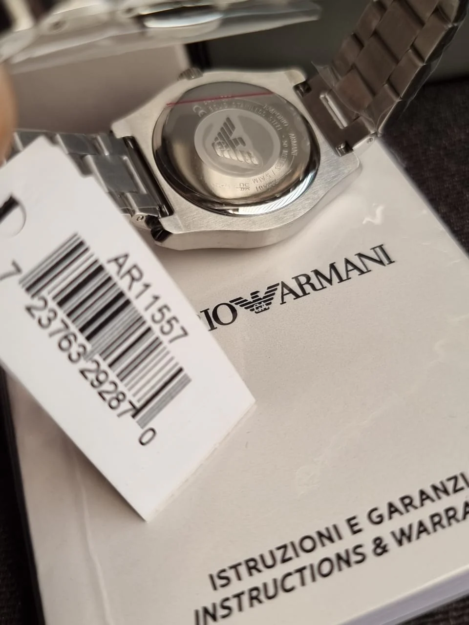 Emporio Armani Women's Watch, Three-Hand Movement, Stainless Steel Watch with a 32mm case Size - Image 5