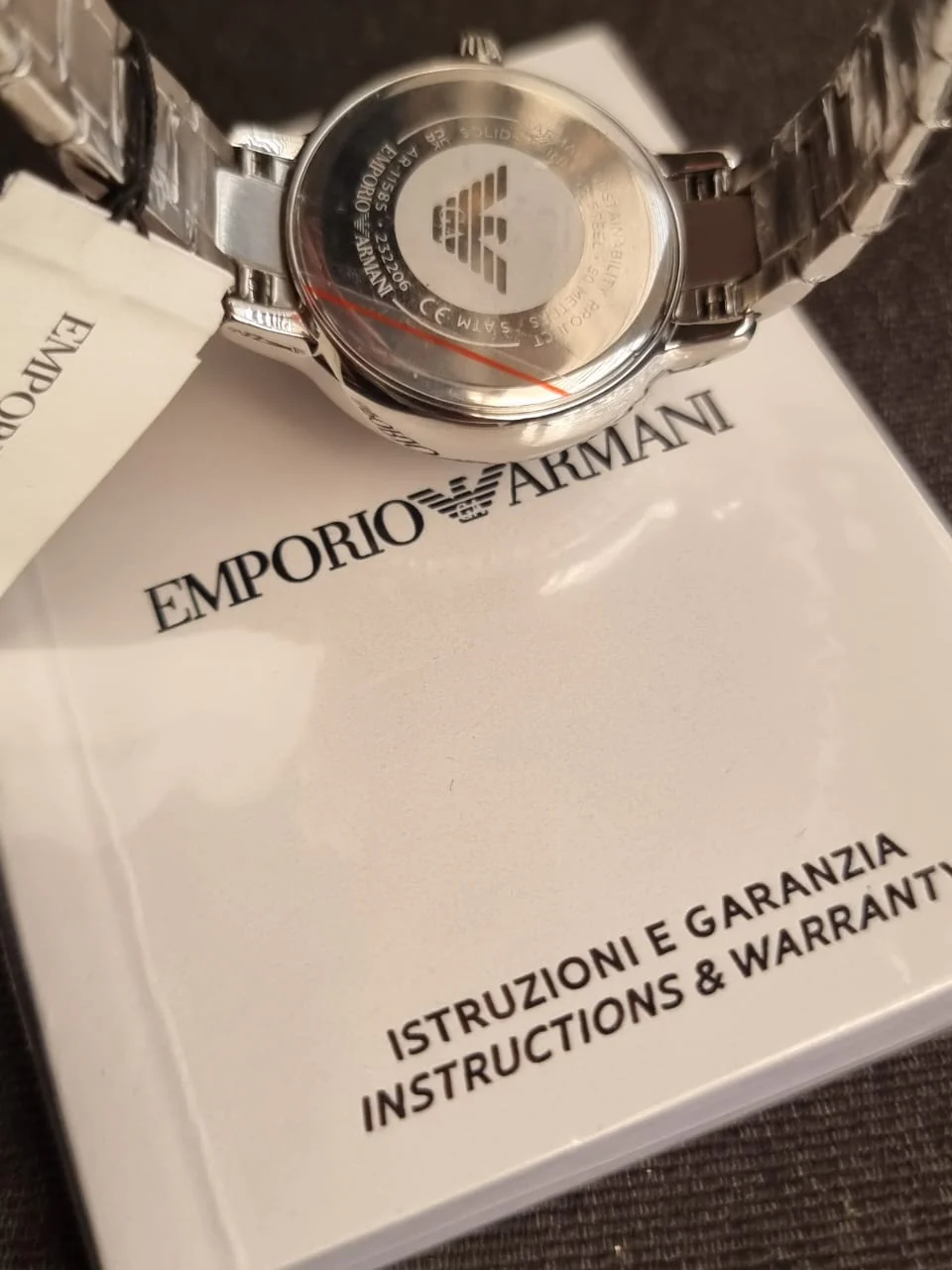 Emporio Armani Women's Watch Three-Hand, Stainless Steel, AR11585 - Image 3
