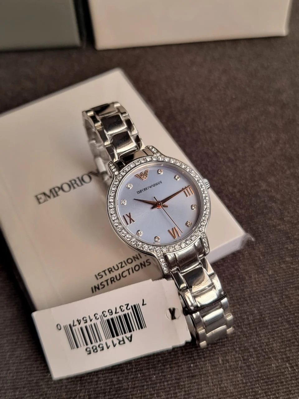 Emporio Armani Women's Watch Three-Hand, Stainless Steel, AR11585 - Image 4