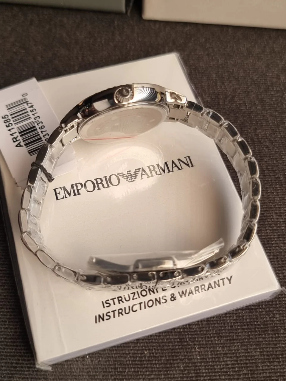Emporio Armani Women's Watch Three-Hand, Stainless Steel, AR11585 - Image 6