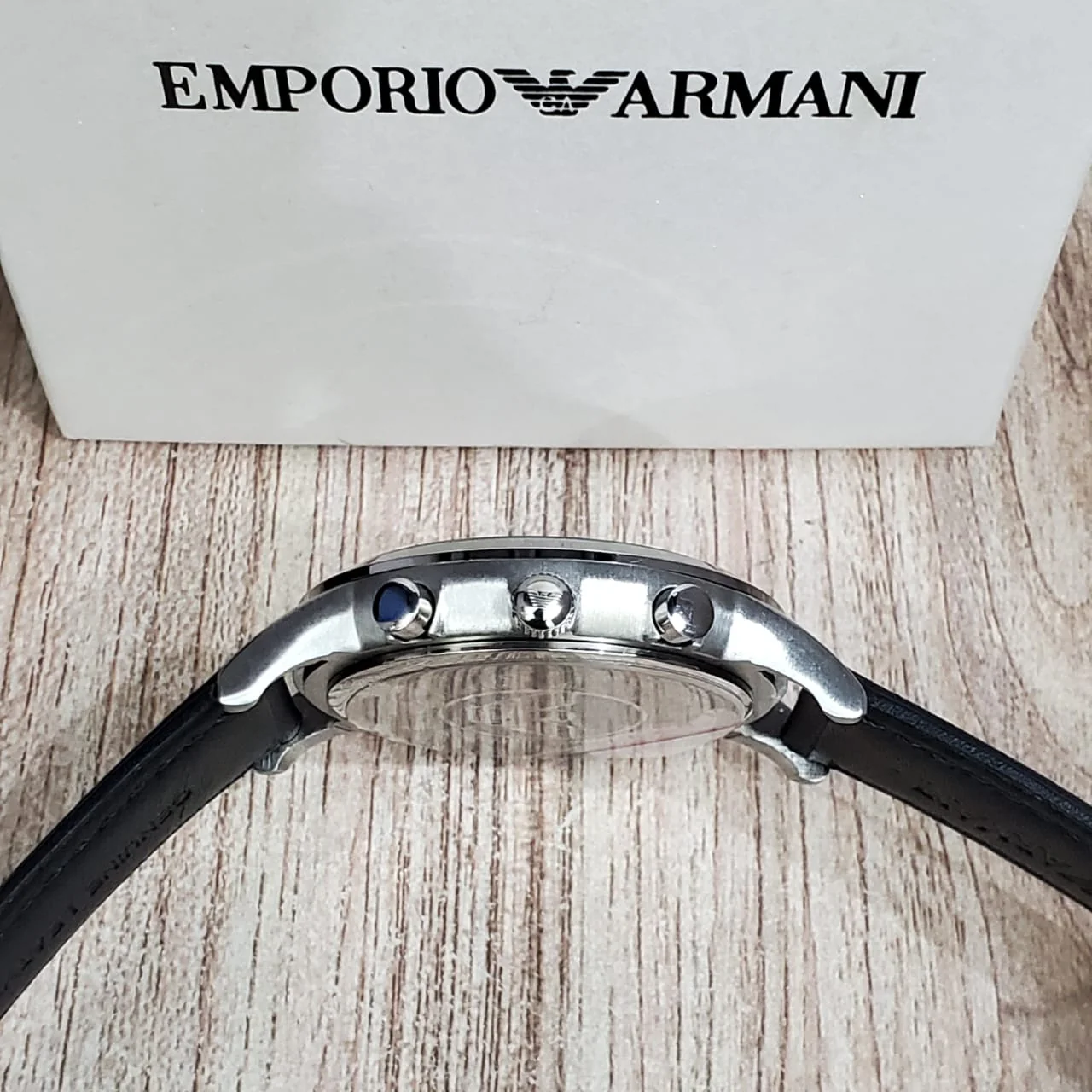 EMPORIO ARMANIClassic Chronograph Blue Dial Men's Watch AR2473 - Image 6